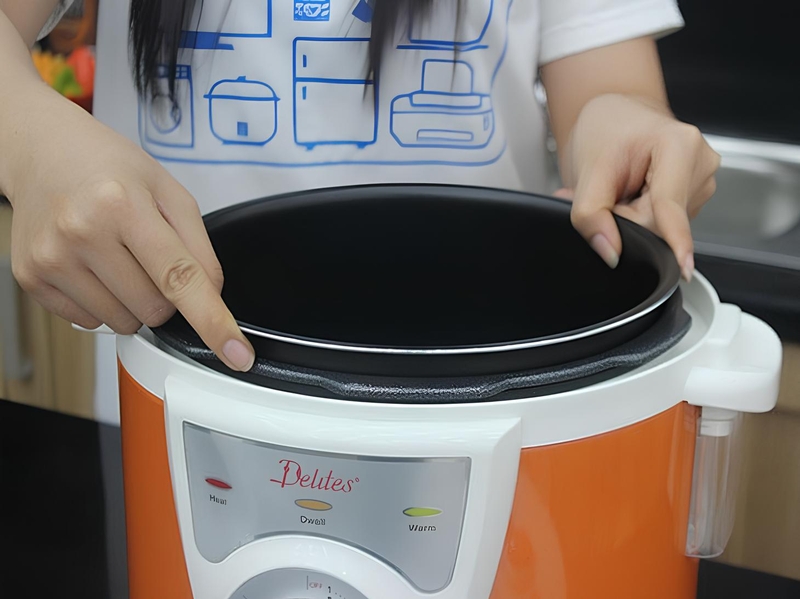 nồi cơm điện nấu cơm bị cháy 1