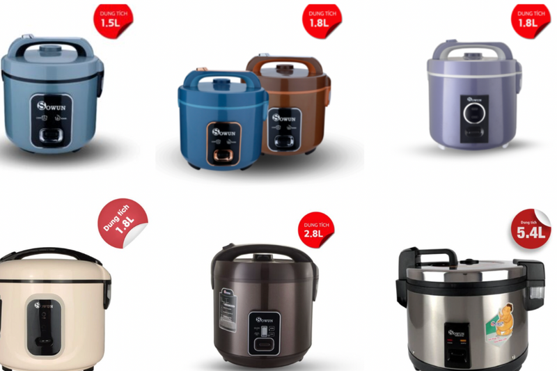 Nồi cơm điện Sowun của nước n&agrave;o (4)