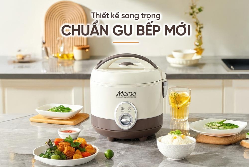 Nồi cơm điện Sunhouse Mama 1.8 lít SHD8667 - hình 2