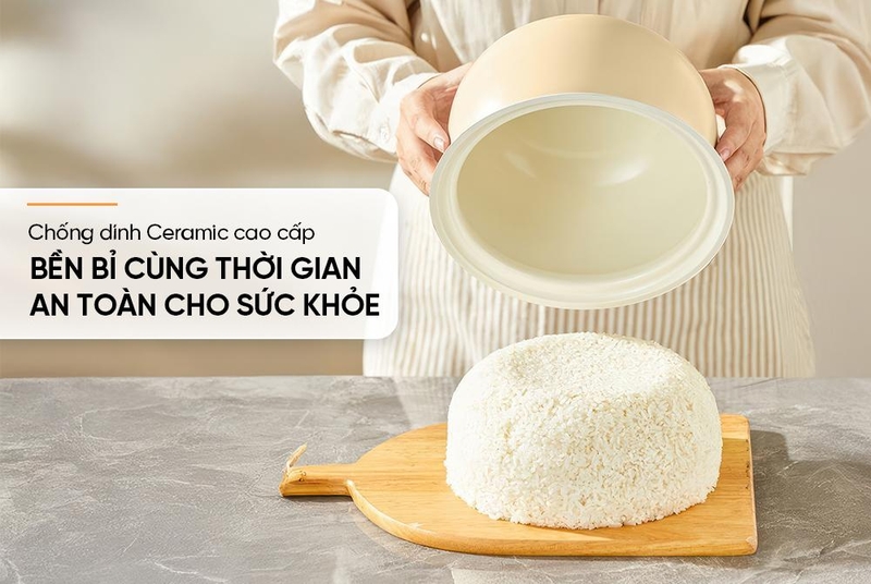 Nồi cơm điện Sunhouse Mama 1.8 lít SHD8667 - hình 4