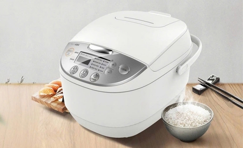 nồi cơm điện tử Toshiba nấu cơm bị sống ảnh 6