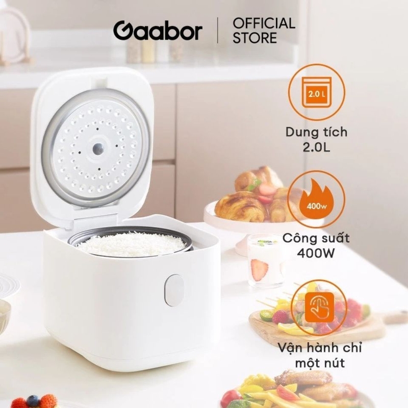 Gaabor GR-S25D đa dạng chức năng nấu