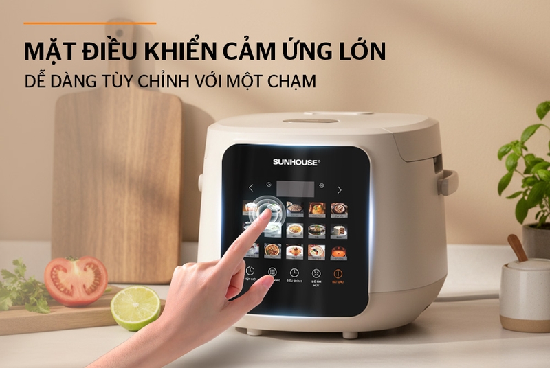 Nồi cơm điện tử Sunhouse 1.8 lít SHD8925 - hình 2