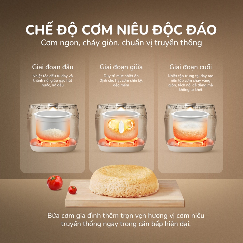 nồi cơm nấu được cơm ch&aacute;y n&ecirc;n mua 2026 h&igrave;nh 1