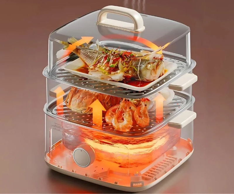 Bộ nồi hấp 2 tầng tốt nhất 2025 - 05