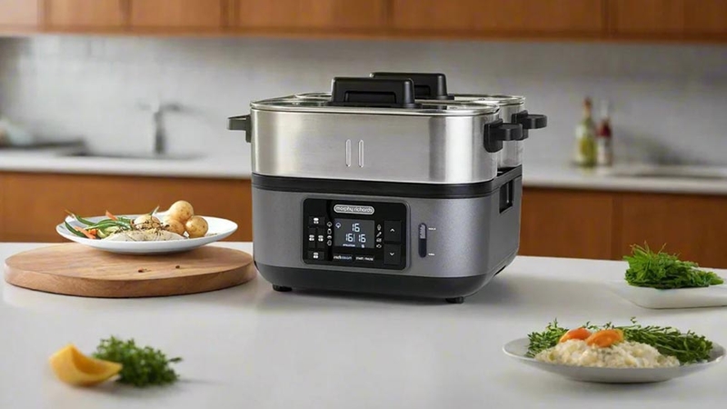 Nồi hấp bằng điện - 07