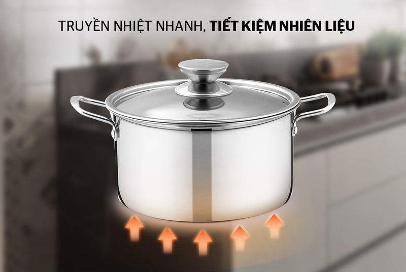 nồi inox mini nhỏ gọn giá rẻ nhất 2026 3