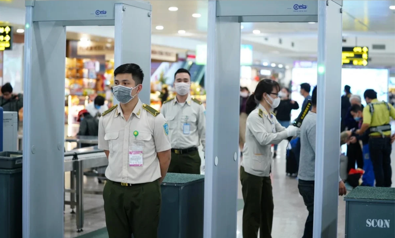 Nơi nào có điểm kiểm tra an ninh hàng không?