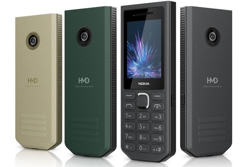 Nokia 300 Charge có ba tùy chọn màu gồm Sandstone, Green và Black.