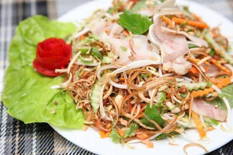 nộm hoa chuối tai heo ảnh 1