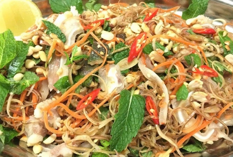 nộm hoa chuối tai heo ảnh 2