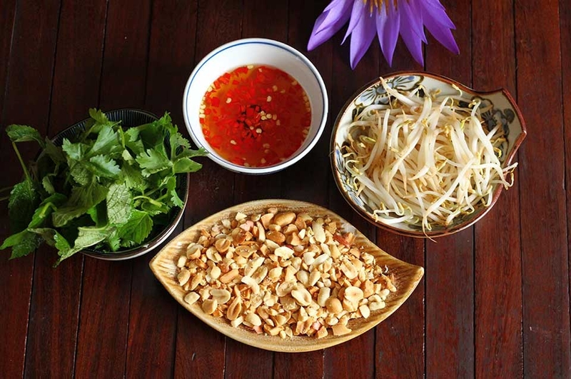 Nộm rau muốn đậu phụ chay - 05