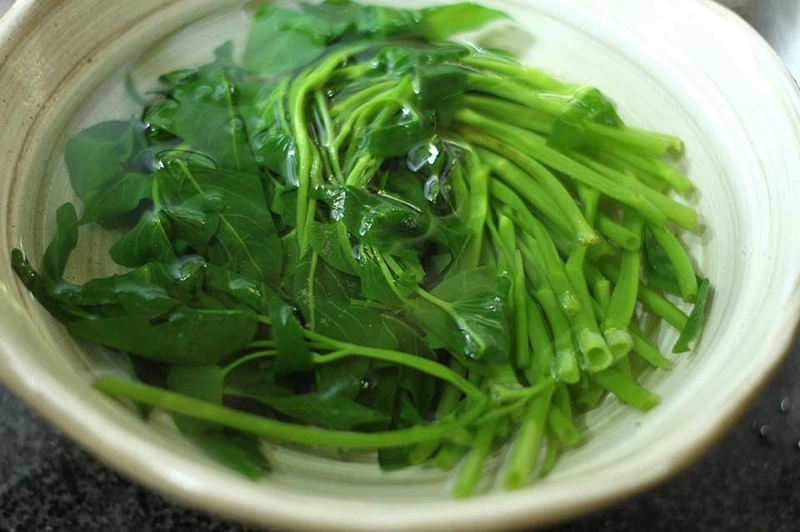 Nộm rau muốn đậu phụ chay - 06