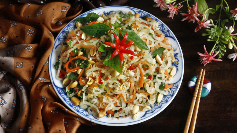 nộm su hào 4