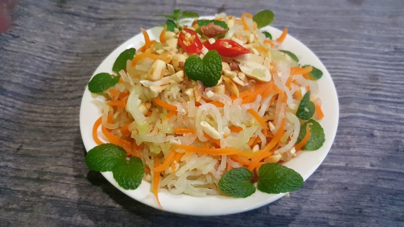 nộm su hào 5