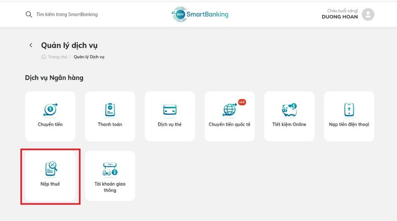 BIDV SmartBanking