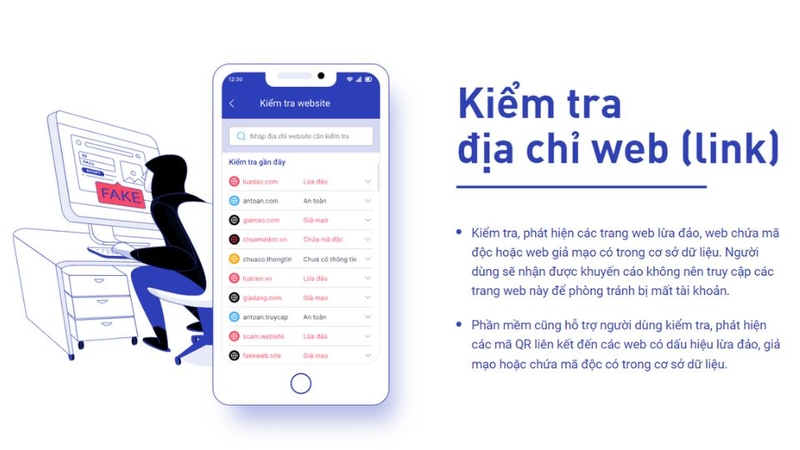 Lướt web an toàn, không lo lừa đảo