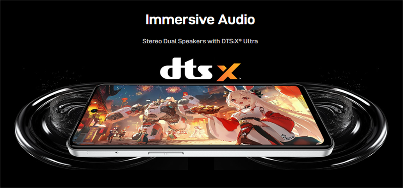 Nubia Neo 3 5G được trang bị hệ thống loa kép stereo
