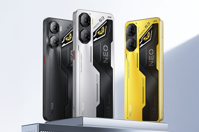 Nubia Neo 3 5G sở hữu thiết kế mang phong cách Cyber-Mecha ấn tượng