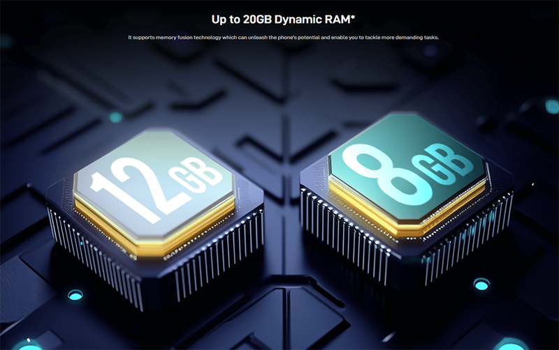 Hiệu suất của máy được tối ưu nhờ RAM 8GB