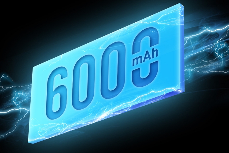 Điểm nhấn “max” nhất đúng như tên gọi của nubia V70 Max chính là viên pin 6.000 mAh