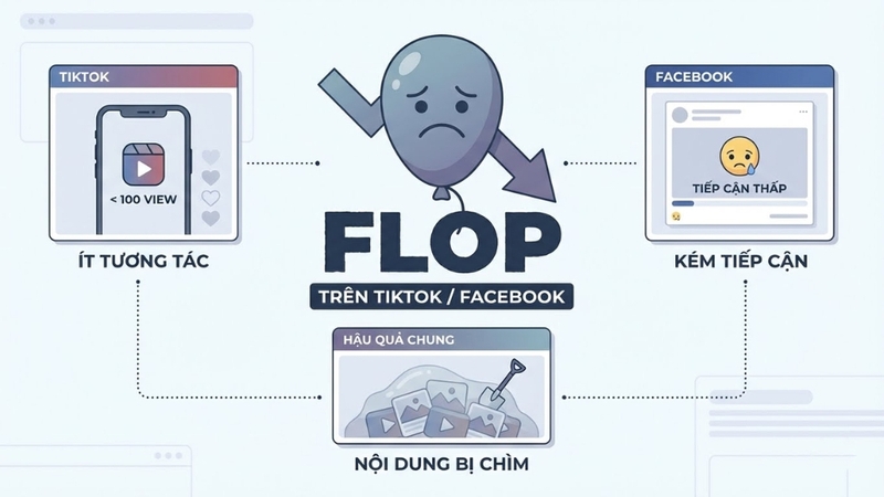 Ý nghĩa của Flop trên mạng xã hội