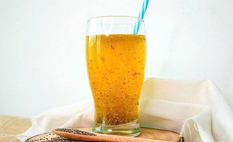 nước cam hạt chia ảnh 4