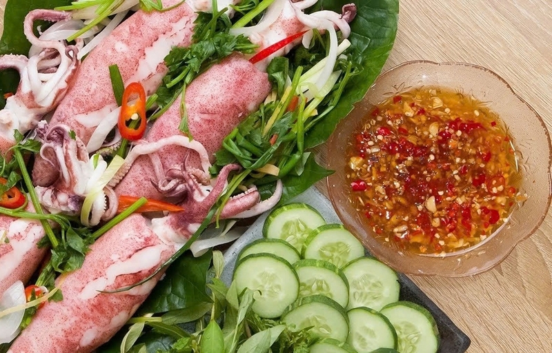 nước chấm mực hấp ảnh 2