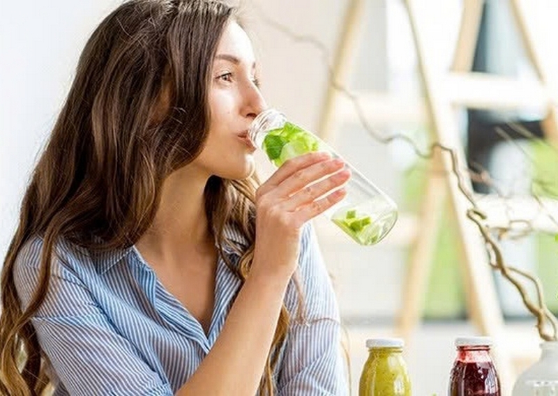 Nước detox chanh cam ảnh 5