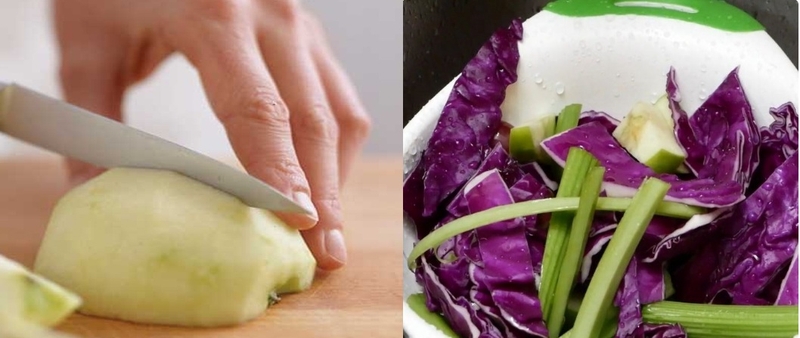 nước ép bắp cải tím nho cần tây 3