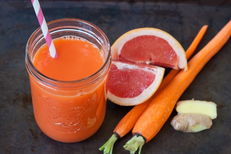 Nước ép bưởi rau củ - 06