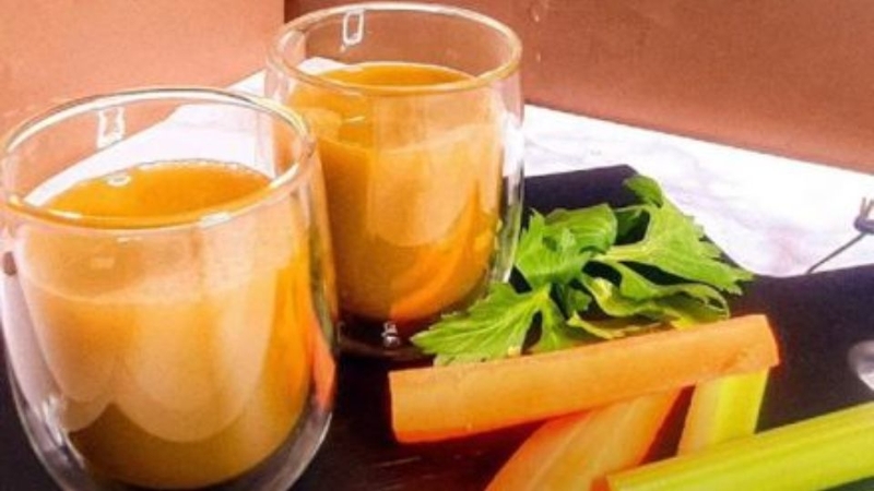Nước ép củ đậu và cà rốt 3