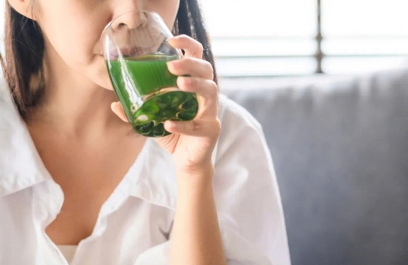 nước ép diếp cá dưa lê ảnh 7