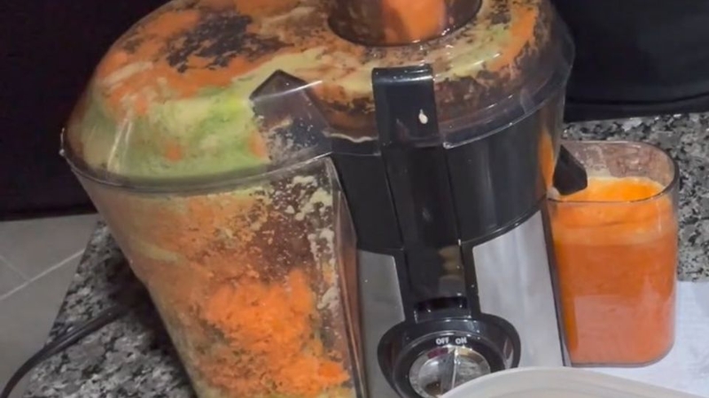Nước ép đu đủ, cà rốt và cần tây 2
