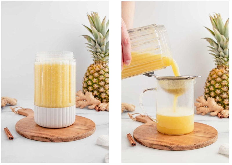 Nước ép dứa gừng muối - 04