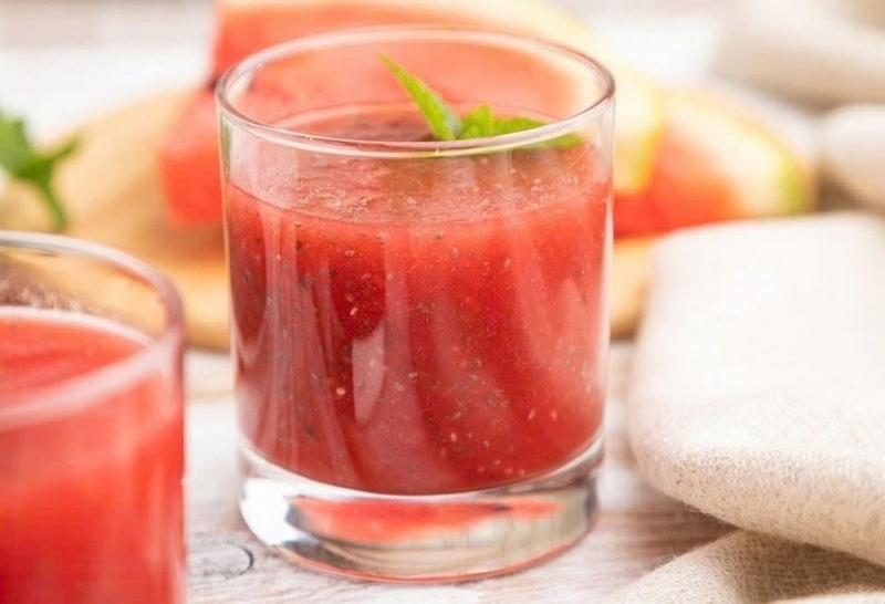 nước ép dưa hấu hạt chia ảnh 1