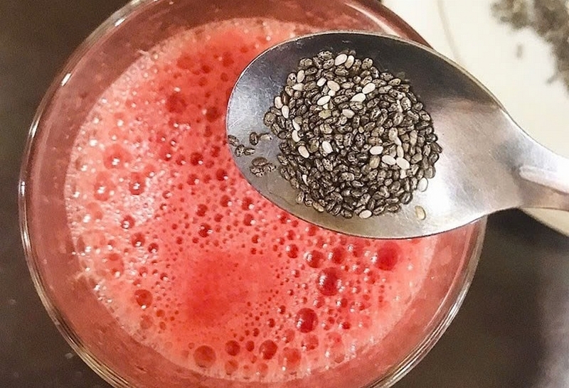 nước ép dưa hấu hạt chia ảnh 4