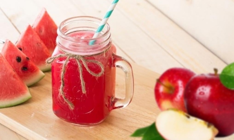 Nước ép dưa hấu táo 3