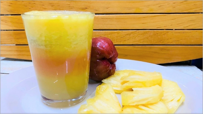 nước ép dứa mận 1