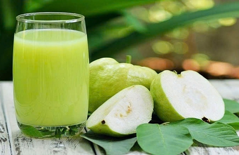 Nước ép rau má ổi cam ảnh 1