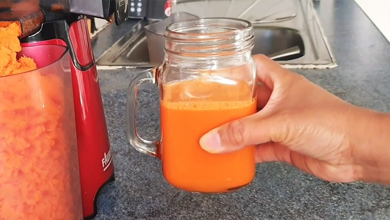 nước ép xà lách cam cà rốt 4