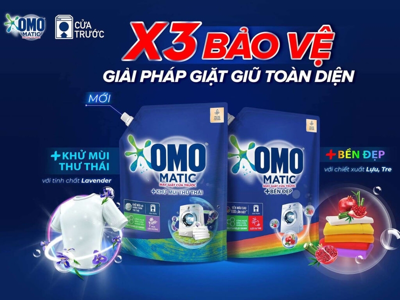 nước giặt cho máy giặt cửa trước