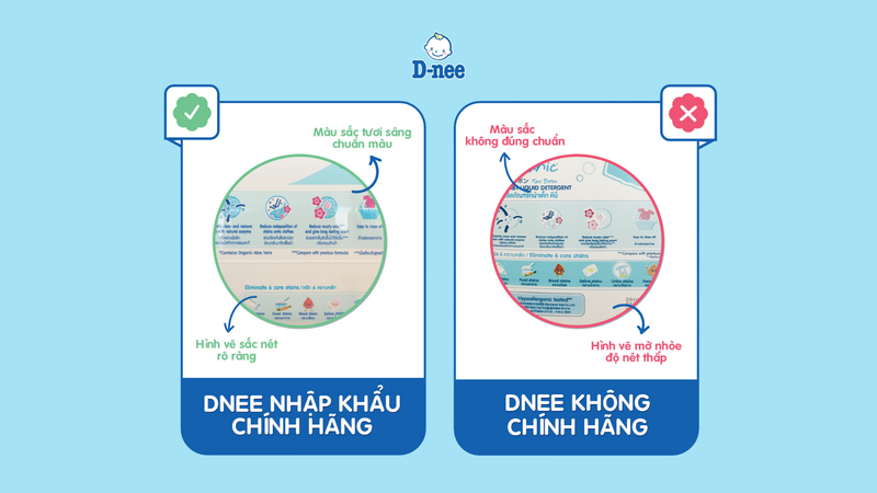 Phân biệt qua bao bì