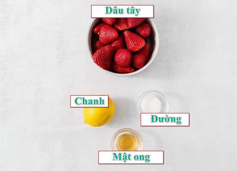 Nước sốt dâu tây tươi - 07