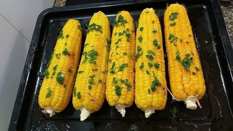 nướng ngô bằng lò nướng ảnh 3
