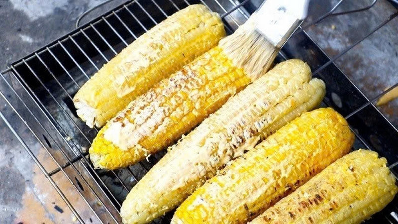 nướng ngô bằng lò nướng ảnh 4