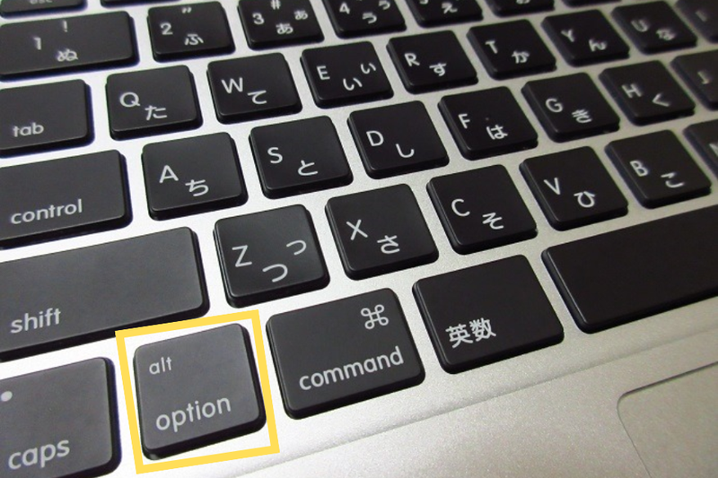 Thủ thuật với nút Option