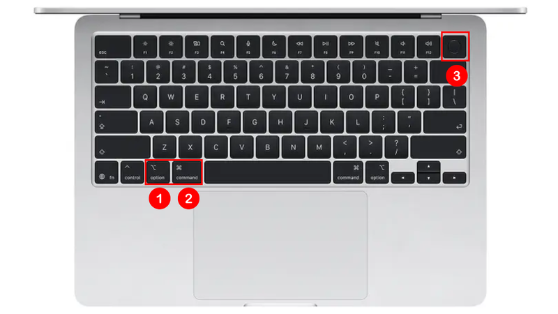 Đưa MacBook vào chế độ Sleep