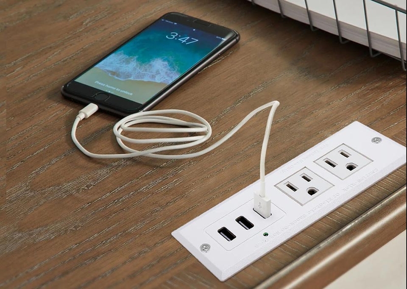 Ổ cắm điện có cổng USB: Giải pháp tiện lợi cho không gian hiện đại