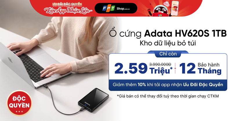 ổ cứng ADATA HV620S 5